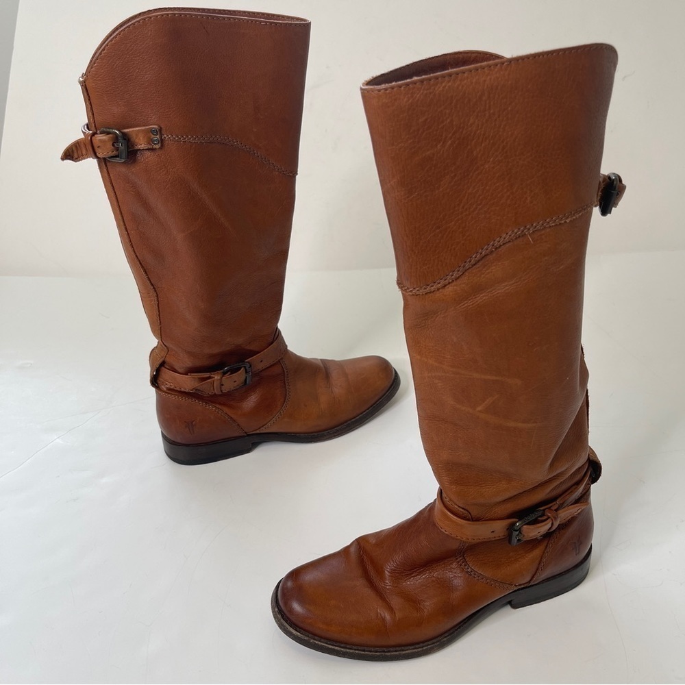 Frye Phillip Leather Riding Boots Size 6.5